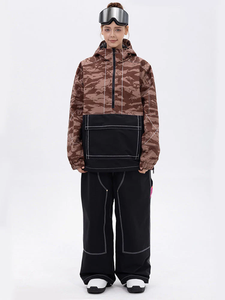 Women’s Mountain Vibe Pullover Jacket & Urban Freerider Baggy Snow Pants Set - Image 17