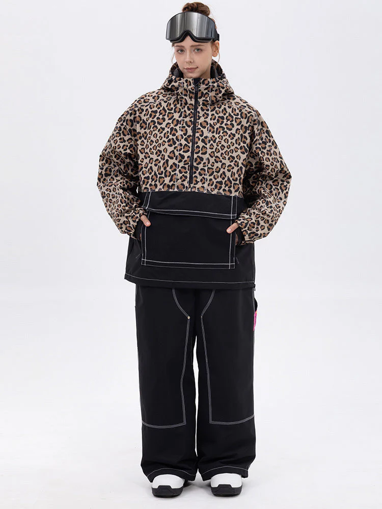 Women’s Mountain Vibe Pullover Jacket & Urban Freerider Baggy Snow Pants Set - Image 18