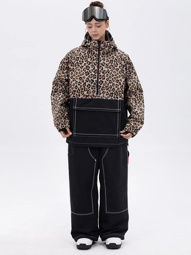 Women’s Mountain Vibe Pullover Jacket & Urban Freerider Baggy Snow Pants Set - Image 19