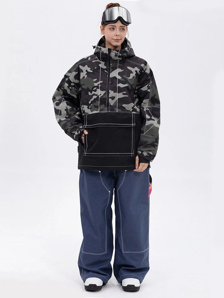 Women’s Mountain Vibe Pullover Jacket & Urban Freerider Baggy Snow Pants Set - Image 7