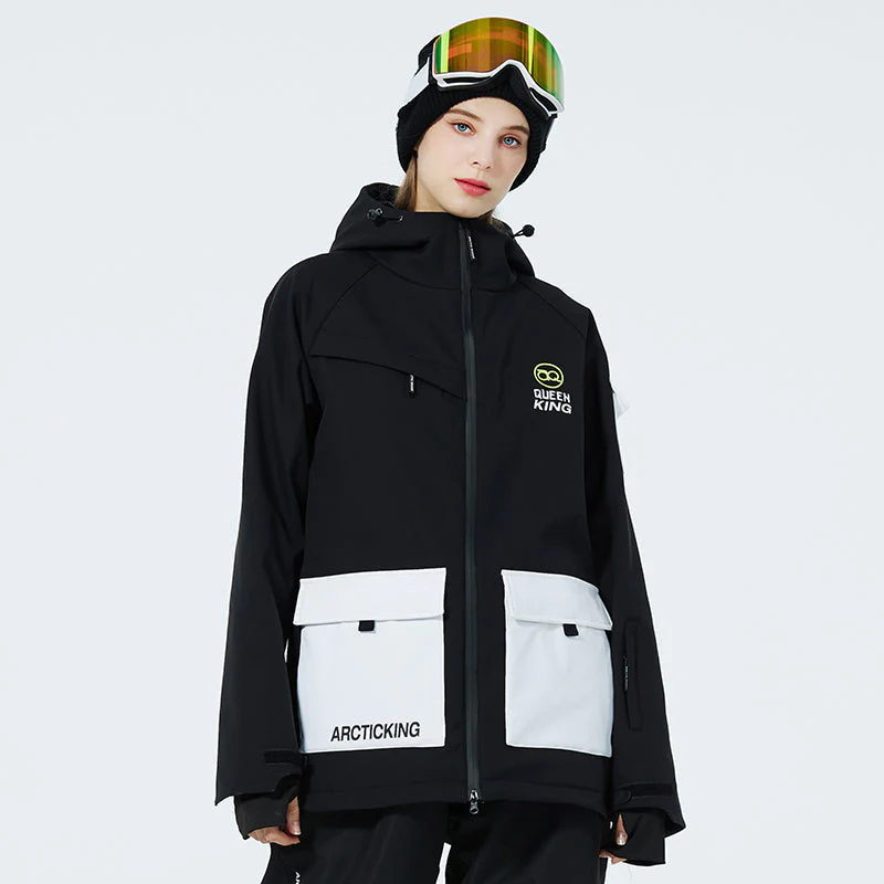 Women's Arctic King & Queen Mountain Adventure Snow Jacket - Image 7