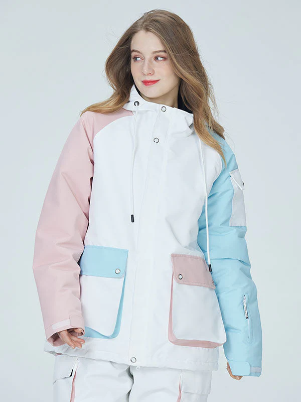 Women's Arctic Queen Divided Sky Colorblock Snow Jacket - Image 6