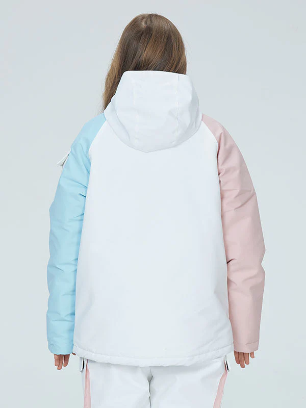 Women's Arctic Queen Divided Sky Colorblock Snow Jacket - Image 8