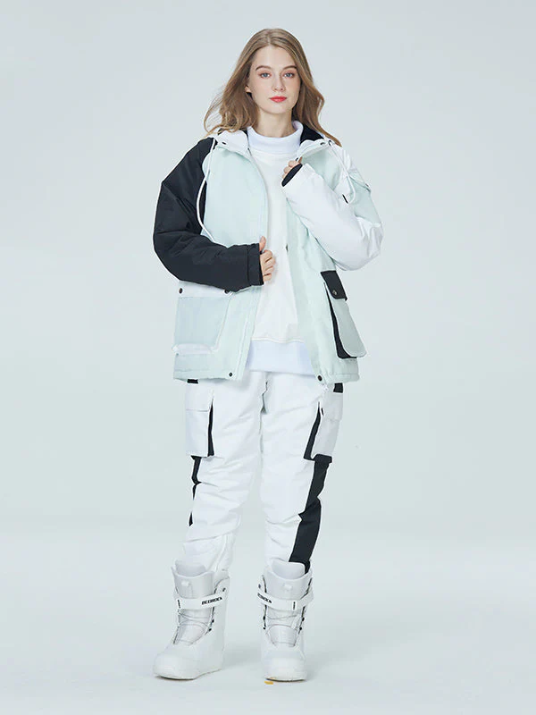 Women's Arctic Queen Divided Sky Colorblock Snow Suits - Image 13