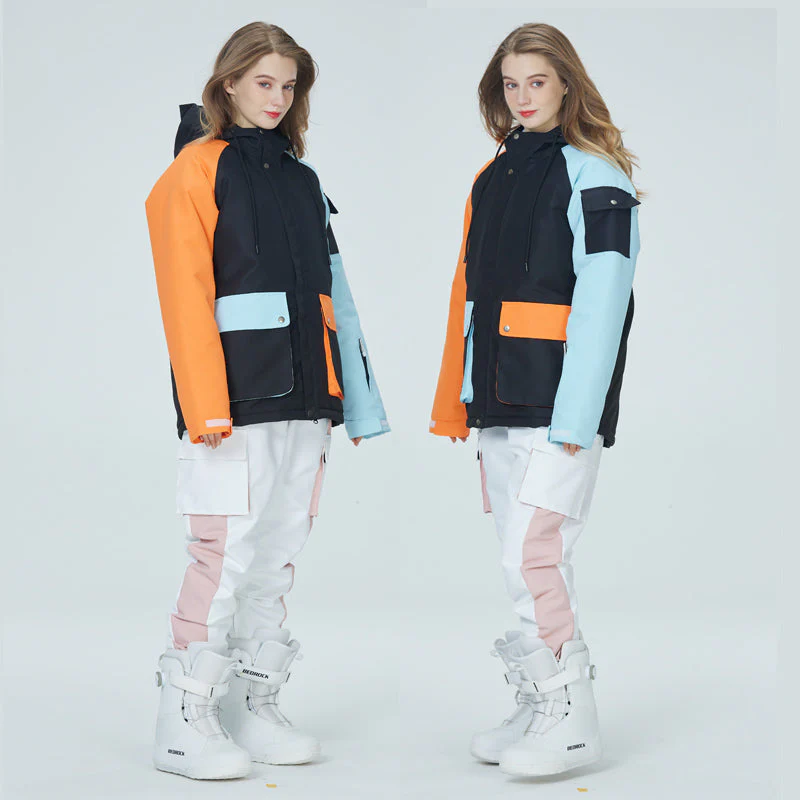 Women's Arctic Queen Divided Sky Colorblock Snow Suits - Image 7