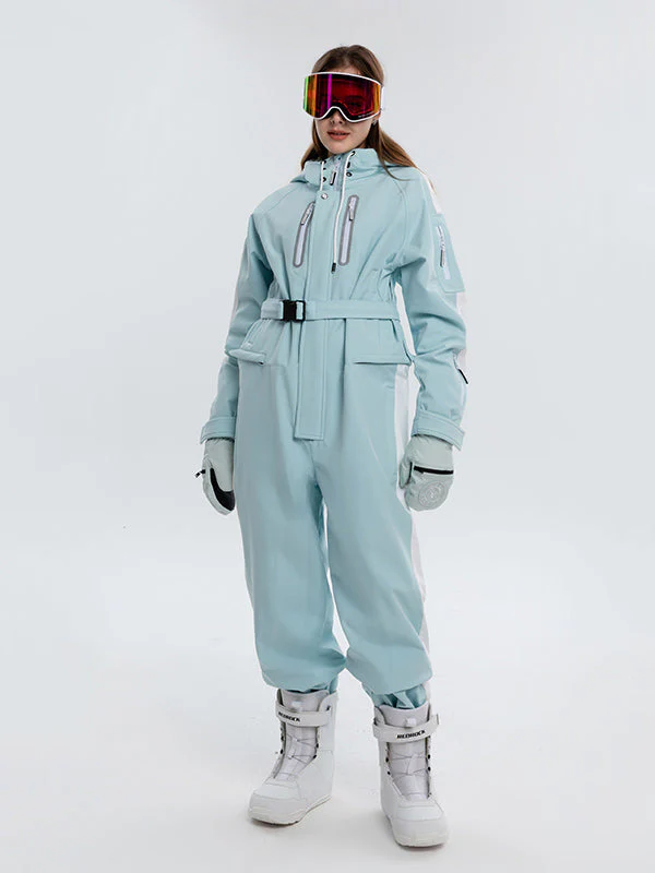 Women's Arctic Queen Mountain Infinity One Piece Snowsuit Ski Jumpsuit - Image 9