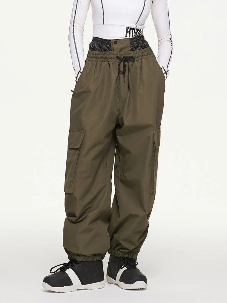 Women's Arctic Queen Mountain Rider High Performance Baggy Snow Pants - Image 14