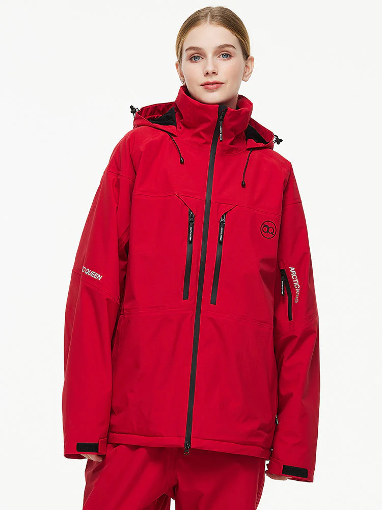 Women's Arctic Queen Mountain Windbreaker Thermal Snow Jacket - Image 3