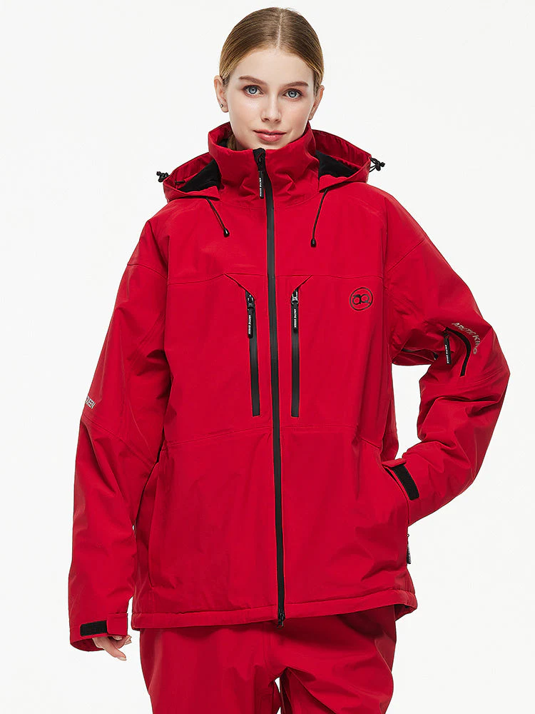 Women's Arctic Queen Mountain Windbreaker Thermal Snow Jacket - Image 4
