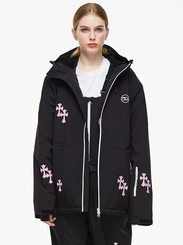 Women's Arctic Queen Snowflake Princess Fantasy Snow Jacket - Image 5