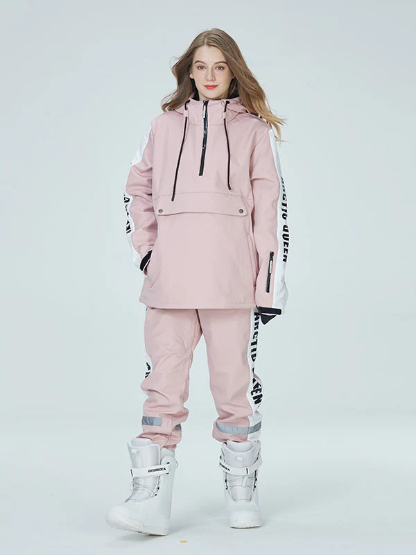 Women's Arctic Queen Winter Guide Stripe Reflective Snow Suits - Image 10