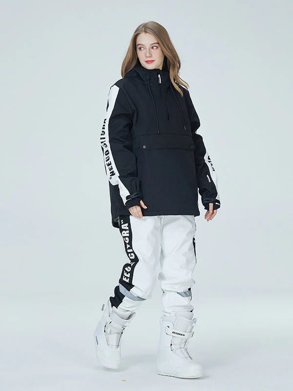 Women's Arctic Queen Winter Guide Stripe Reflective Snow Suits - Image 24