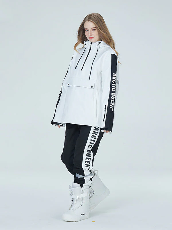 Women's Arctic Queen Winter Guide Stripe Reflective Snow Suits - Image 5