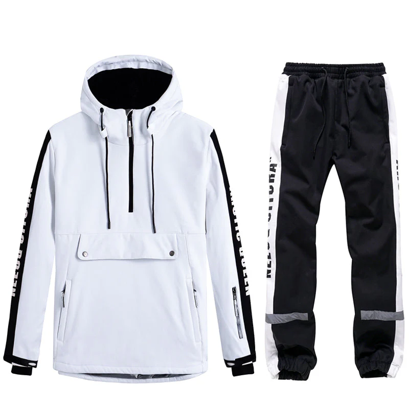 Women's Arctic Queen Winter Guide Stripe Reflective Snow Suits - Image 6