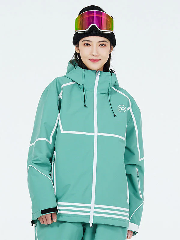 Women's Arctic Queen Winter Impression Zip Snow Jacket - Image 7