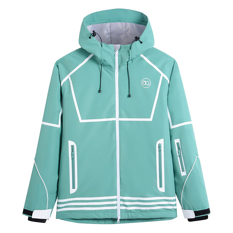 Women's Arctic Queen Winter Impression Zip Snow Jacket - Image 8