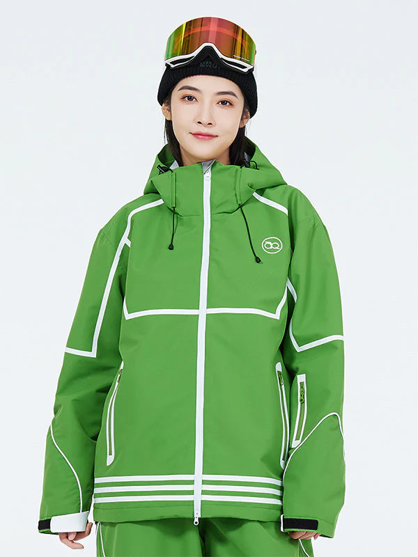 Women's Arctic Queen Winter Impression Zip Snow Jacket - Image 9