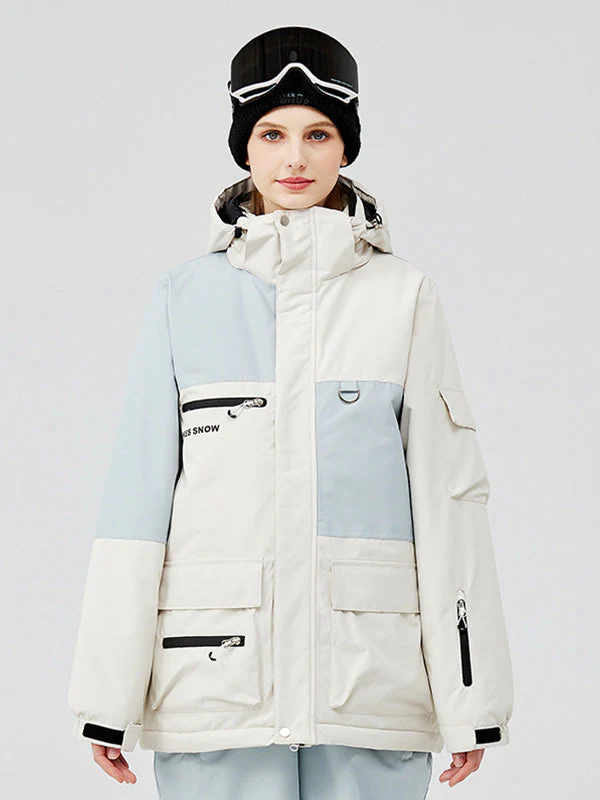 Women's Arctic Queen Winter Wonderland Snow Jacket - Image 3