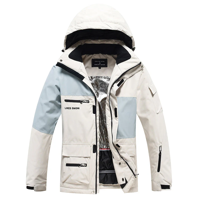 Women's Arctic Queen Winter Wonderland Snow Jacket - Image 7