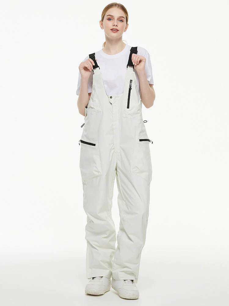 Women's Arctic Queen Winter Wonderland Waterproof Snow Bibs Pants - Image 5