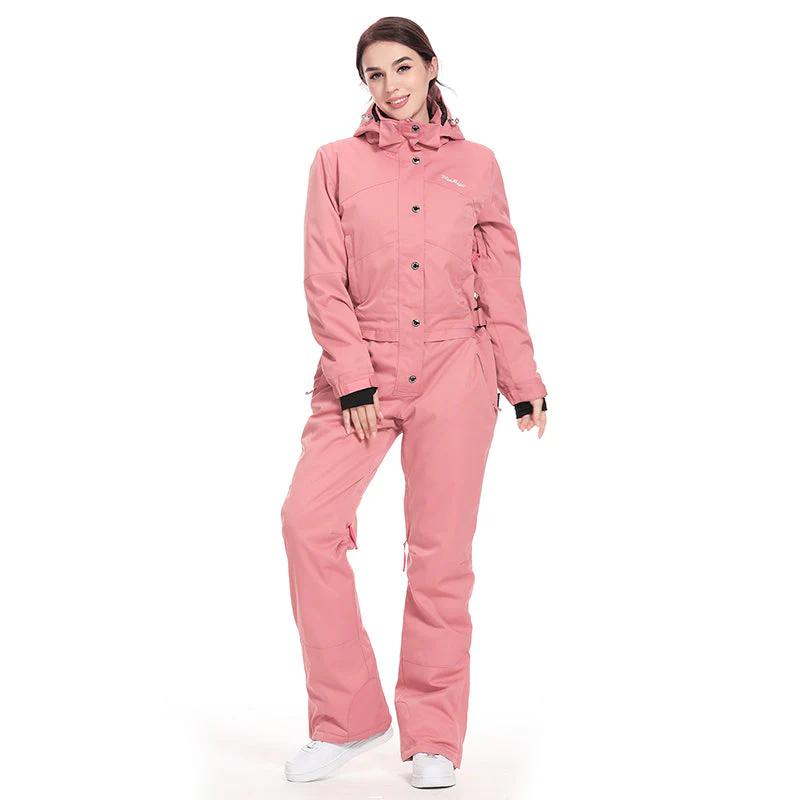 Women's Blue Magic Winter Fun All In One Piece Ski Jumpsuit Winter Snowsuits - Image 4