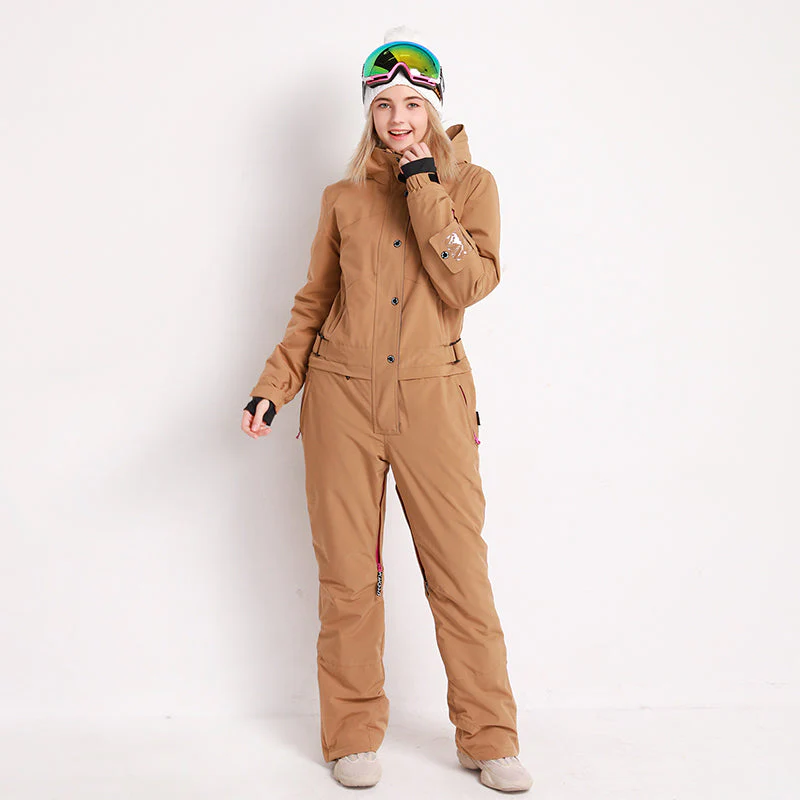 Women's Blue Magic Winter Fun All In One Piece Ski Jumpsuit Winter Snowsuits - Image 5
