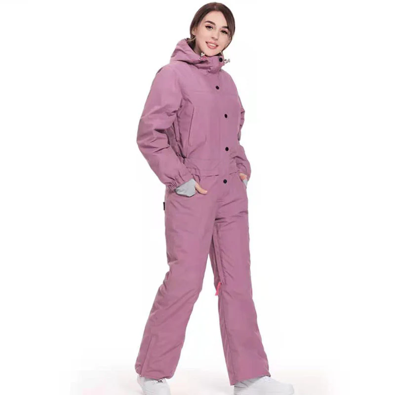 Women's Blue Magic Winter Fun All In One Piece Ski Jumpsuit Winter Snowsuits - Image 6
