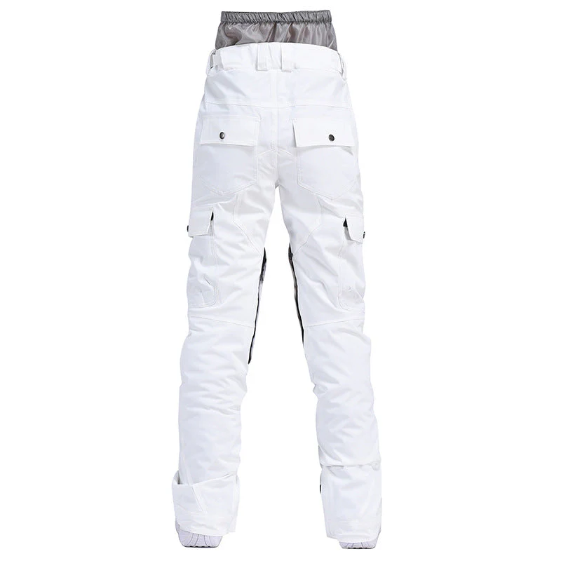 Women's Chic Insulated Waterproof Winter Snowboard Ski Bib Pants - Image 3