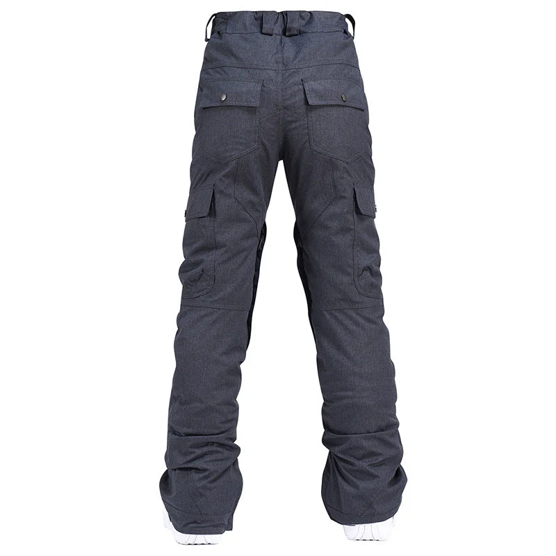 Women's Chic Insulated Waterproof Winter Snowboard Ski Bib Pants - Image 5