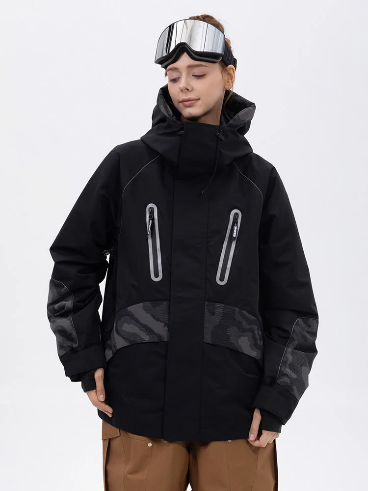 Women's Chillform Glow Trail Reflective Camo Snow Jacket