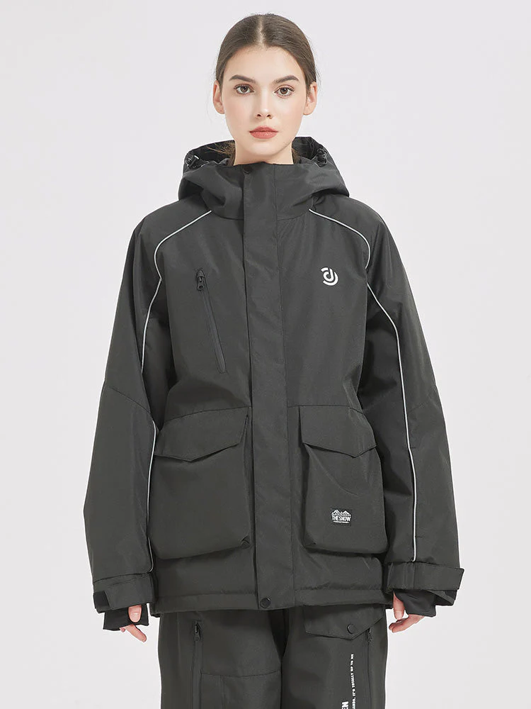 Women's City Scape SportFlex Insulated Mountain Rider Snow Jacket - Image 11