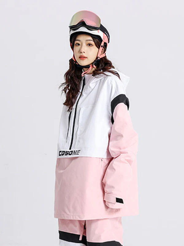 Women's Cosone Powdreamer Colorblock Anorak Snow Jacket - Image 7