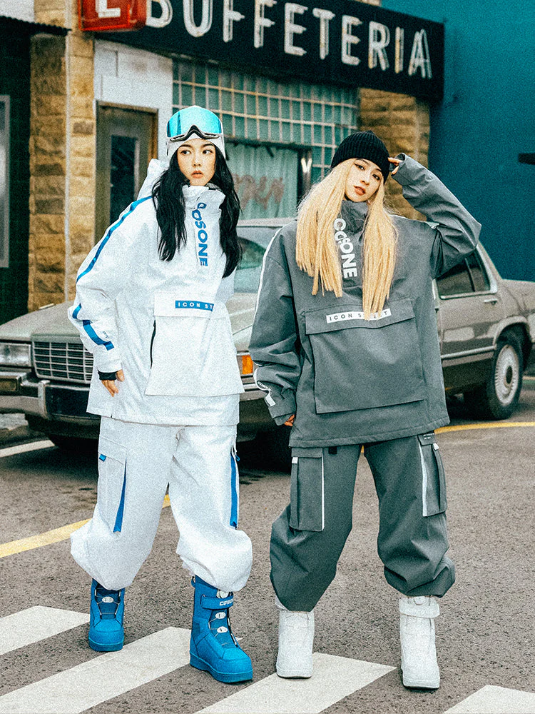 Women's Cosone Urban Groove Hip Hop Street Fashion Snowboard Suits - Image 2