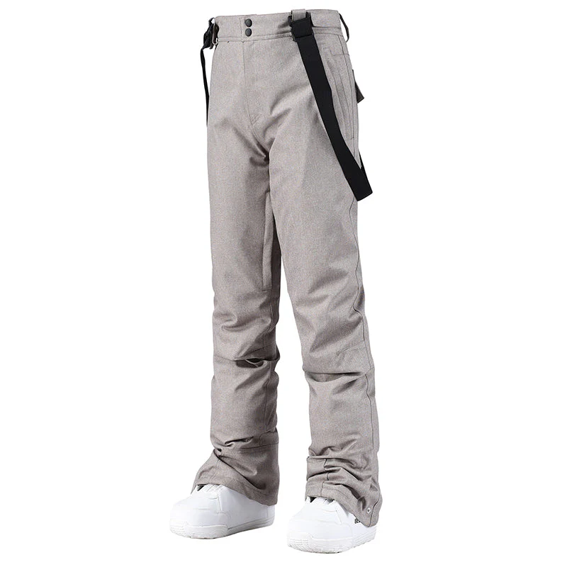 Women's Delicate Ice Queen Snow Pants Ski Bibs - Image 2