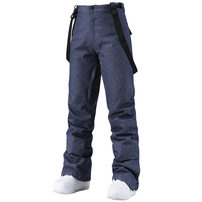 Women's Delicate Ice Queen Snow Pants Ski Bibs - Image 5
