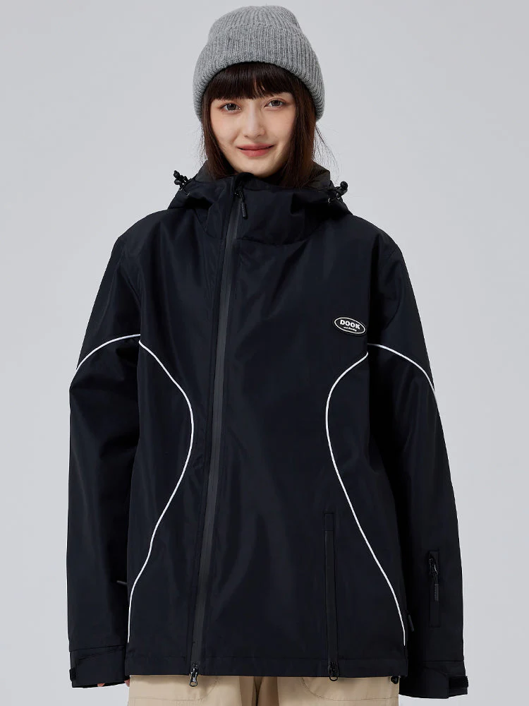 Women's Dook Snow Freestyle Baggy Snowboard Jacket - Image 3