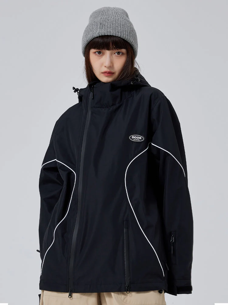 Women's Dook Snow Freestyle Baggy Snowboard Jacket - Image 4