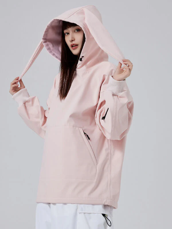 Women's Dook Snow Iconic Rabbit Fleece Hoodie - Image 10
