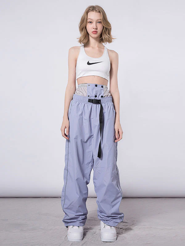 Women's Dook Snow Stripe Elastic Snowboard Pants - Image 5