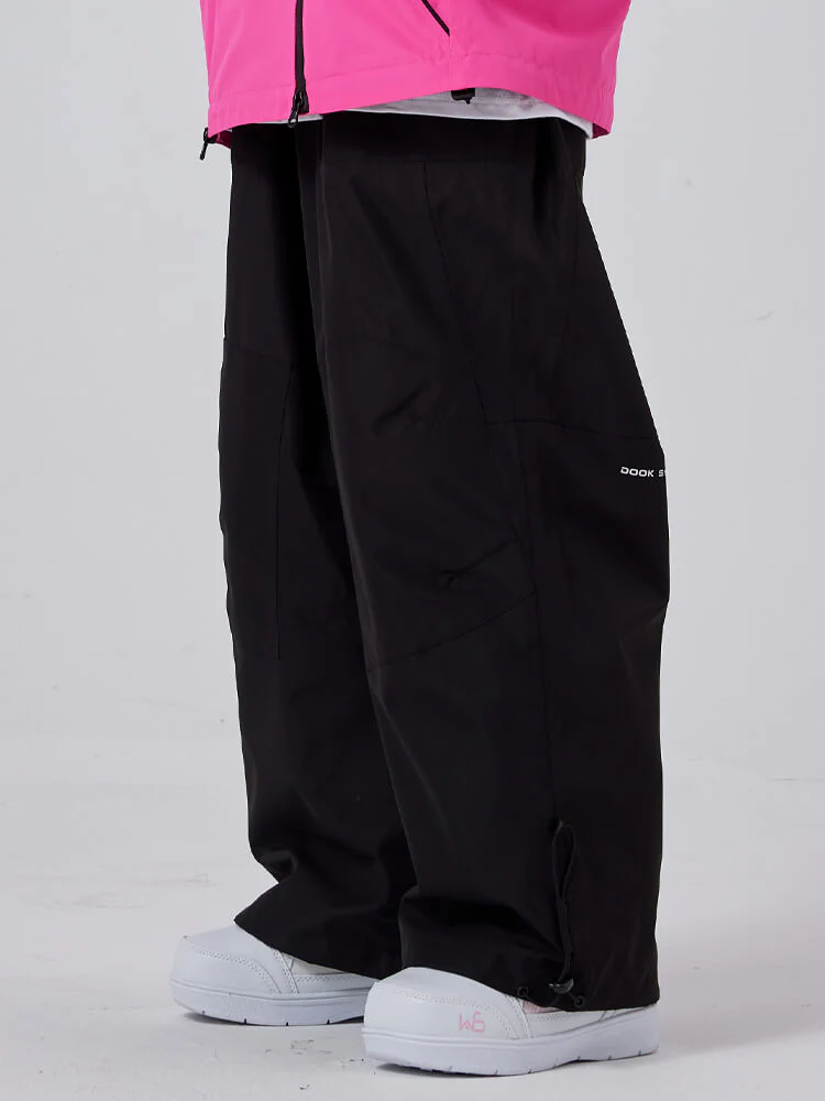 Women's Dook Snow Super Baggy Cargo Snowboard Pants - Image 4