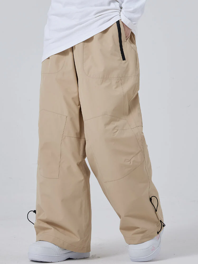 Women's Dook Snow Super Baggy Cargo Snowboard Pants - Image 6