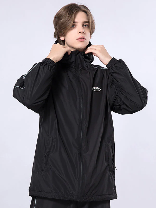 Women's Dook Snow Track Stripe Snowboard Jacket - Image 4