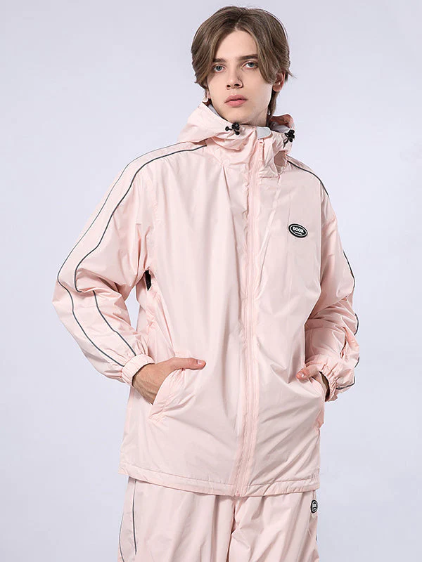 Women's Dook Snow Track Stripe Snowboard Jacket - Image 6
