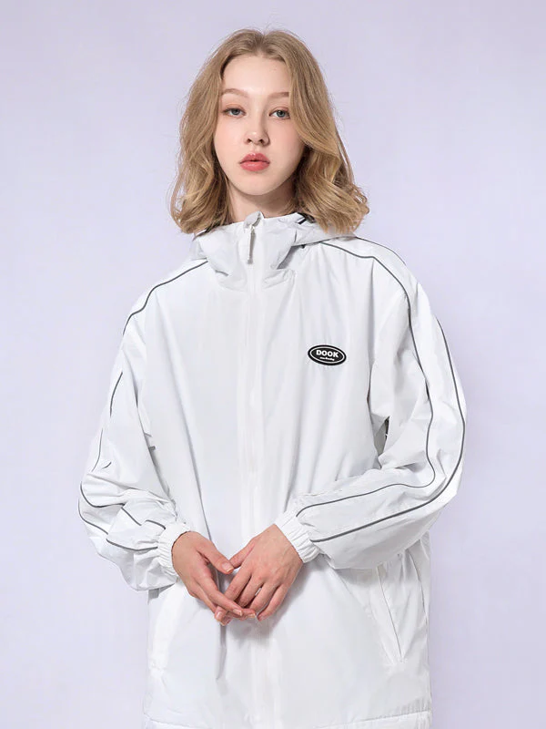 Women's Dook Snow Track Stripe Snowboard Jacket - Image 7