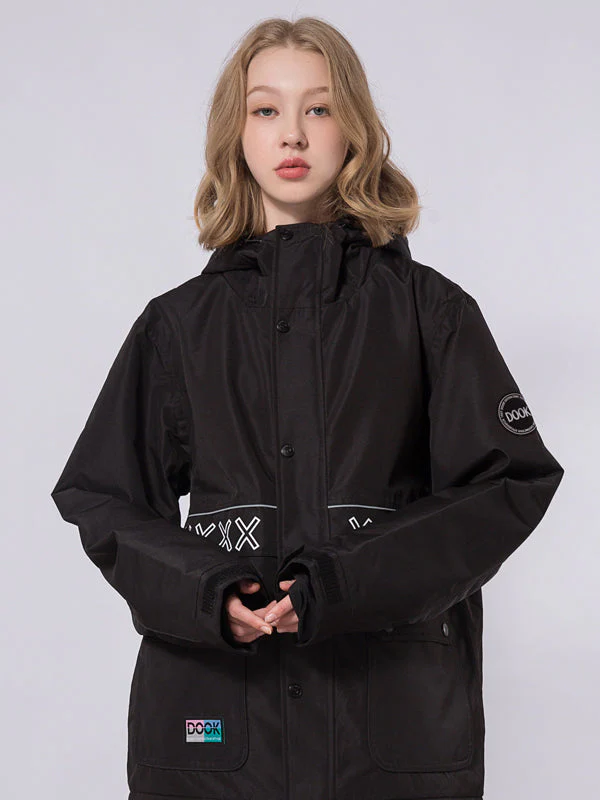 Women's Dook Snow Winter Land Cargo Snowboard Jacket - Image 7