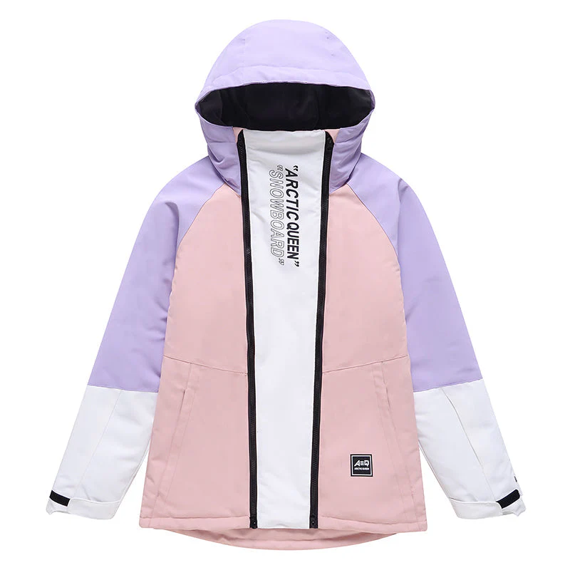 Women's Arctic Queen Winter Impression Zip Snow Jacket - Image 10