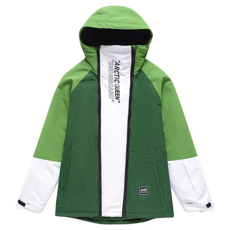 Women's Arctic Queen Winter Impression Zip Snow Jacket - Image 15