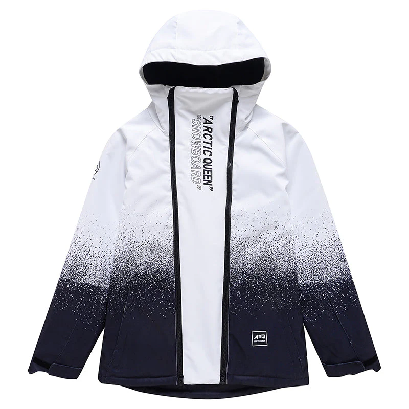 Women's Arctic Queen Winter Impression Zip Snow Jacket - Image 20