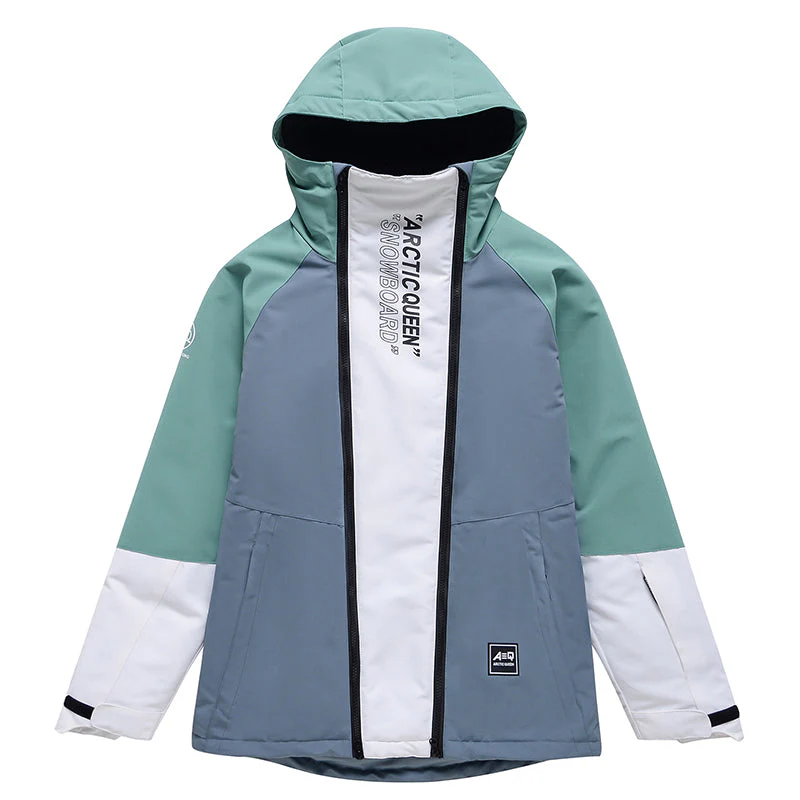 Women's Arctic Queen Winter Impression Zip Snow Jacket - Image 4