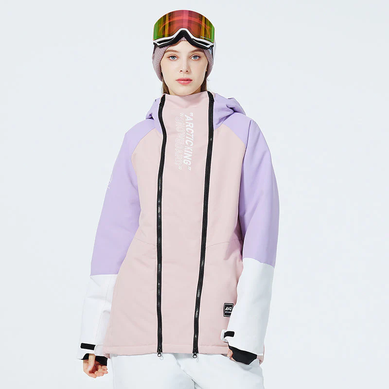 Women's Arctic Queen Winter Impression Zip Snow Jacket - Image 5